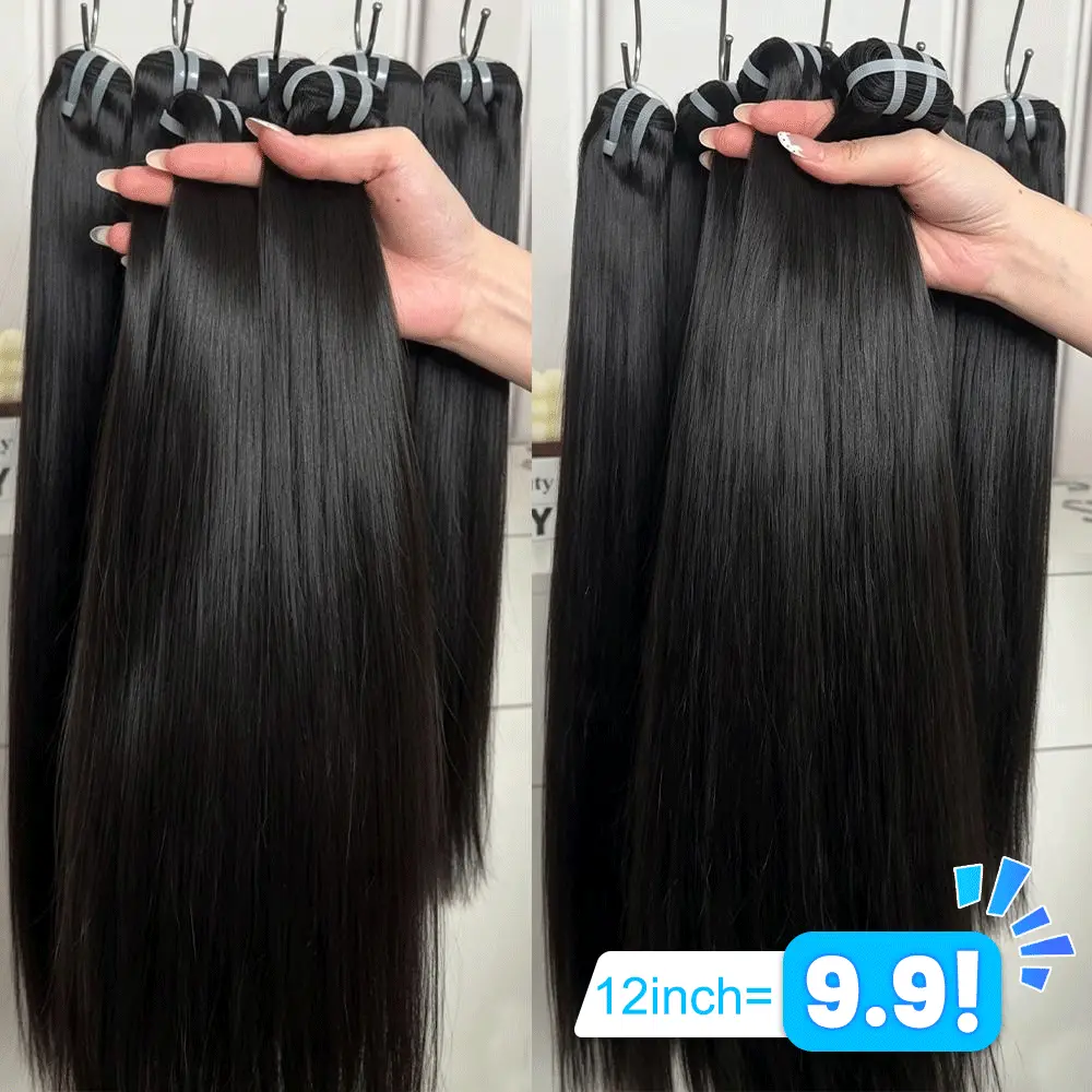12inch=9.9$! JOPEAR Bone Straight Human Hair Bundles Vietnamese Human Hair|100% Raw Hair Unprocessed Weave Extensions Unprocessed Hair Growth