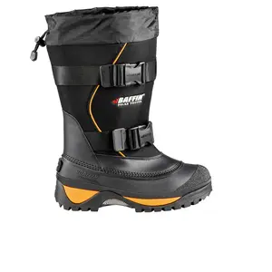 Baffin Mens Wolf Waterproof Insulated Snow Casual Boots Mid Calf - Black
