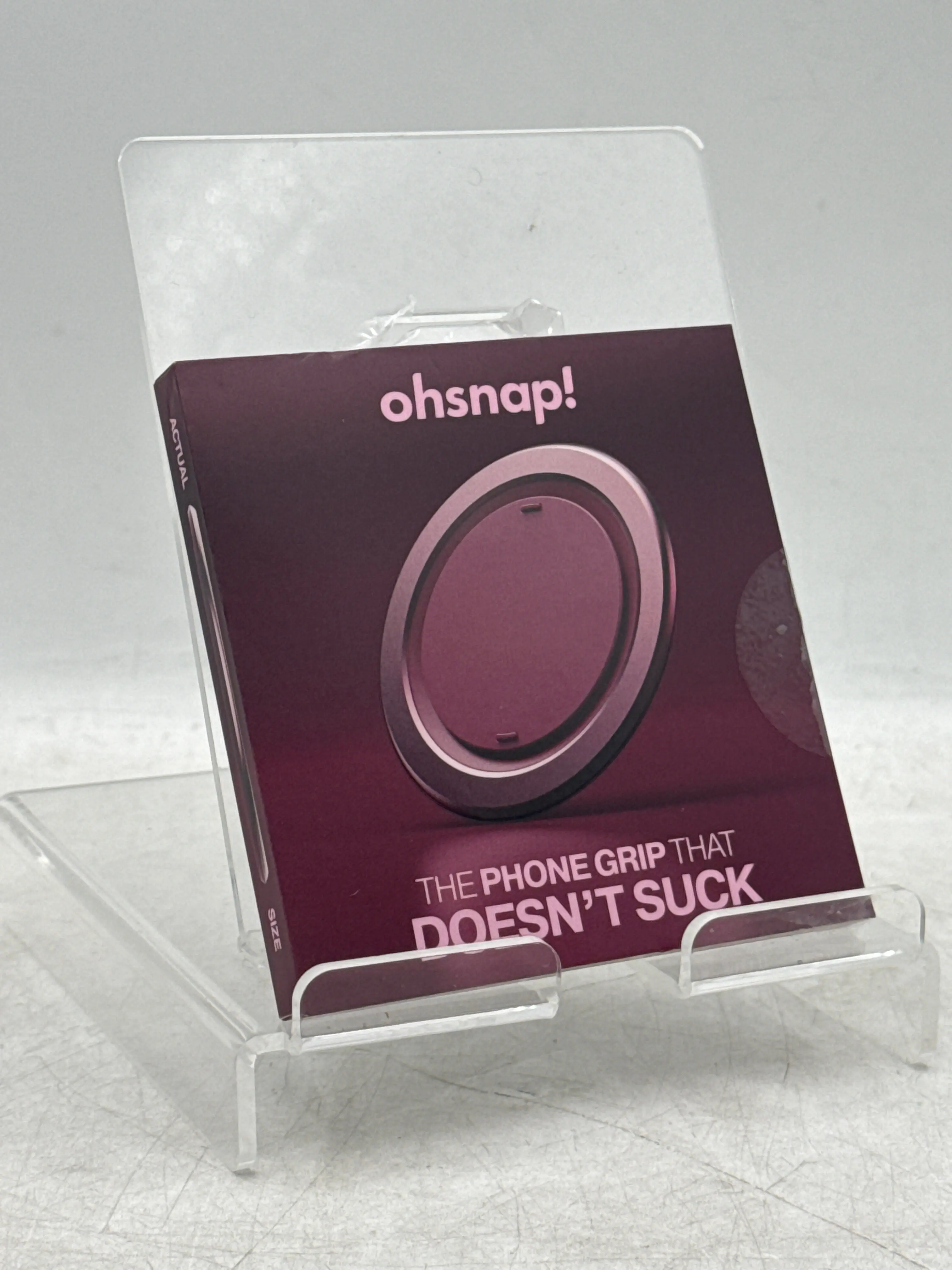OhSnap Snap 5 Magnetic Ultra-Thin Phone Grip Stand w/ MagSafe - Brand New