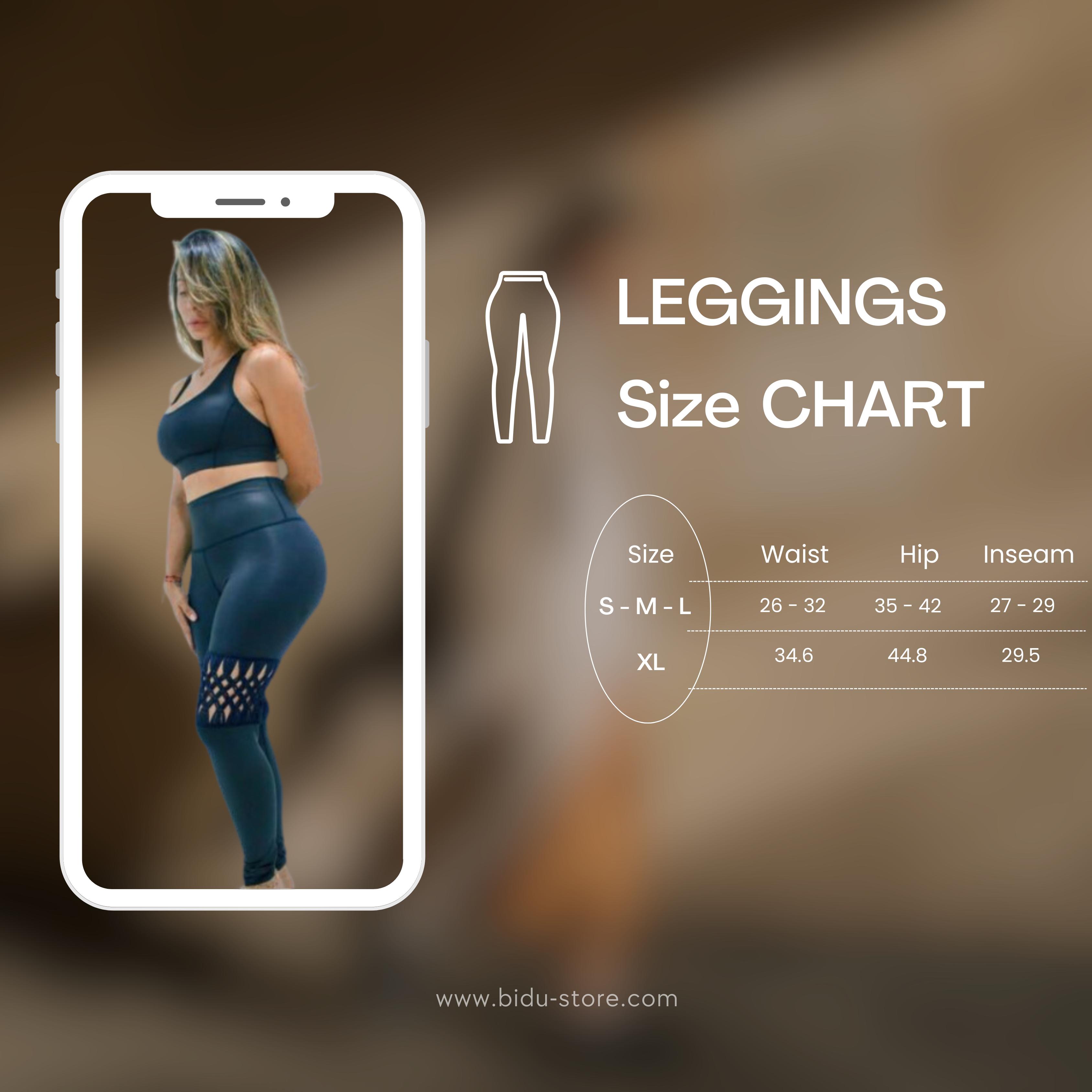Legging Everyday Bright Blue, High Waist, Comfort, Elasticy, BIDU