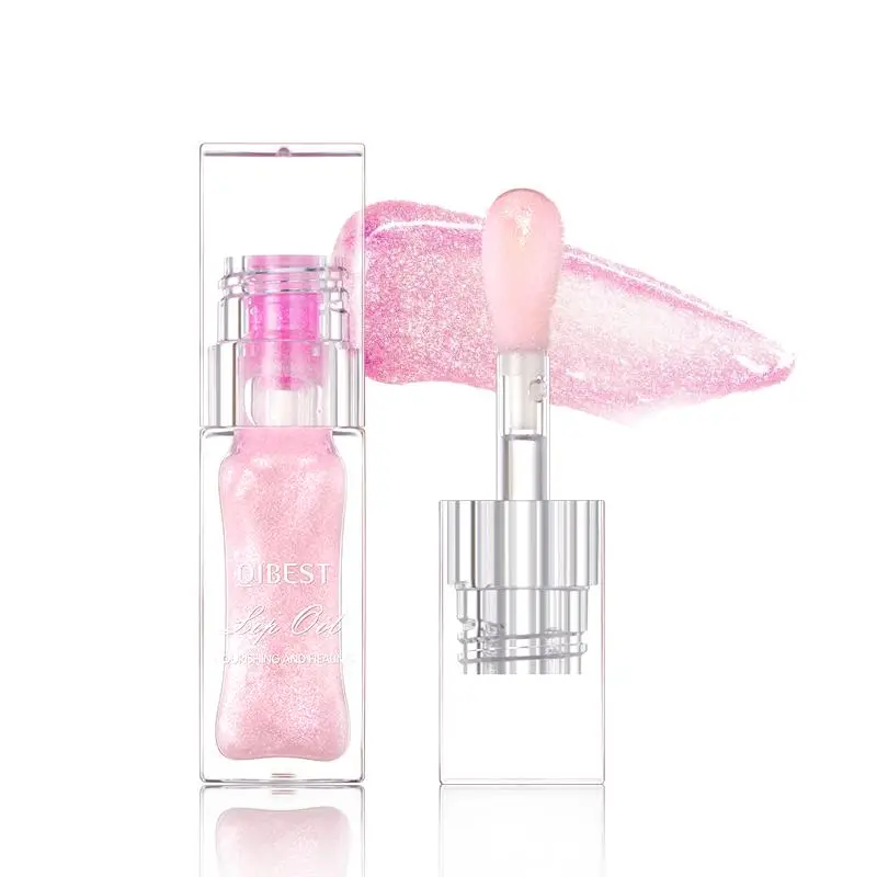 Temperature Color Changing Lip Oil, Moisturizing Easy Coloring Lip Gloss, Hydrating Non-stick Cup Lip Glaze for Women, Christmas Gift