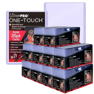 Ultra pro 1000ct Top Loader 3"X4", Trading Card Sports Card holder，Baseball card protector Hard plastic, (1000 hard card + 1000 soft card)