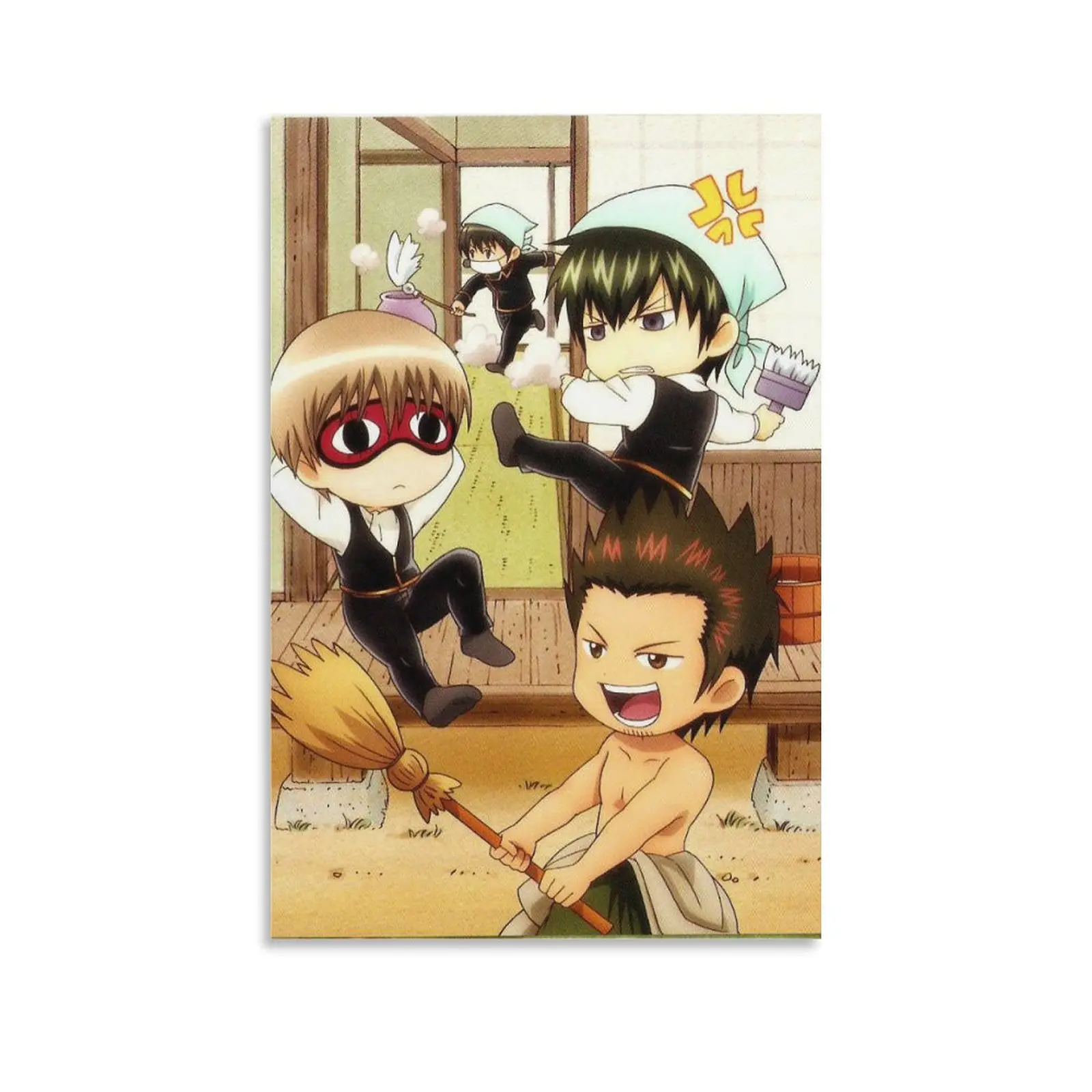 GINTAMA Anime Manga Poster (4) Poster Print Painting Canvas Wall Art Home Decor Posters