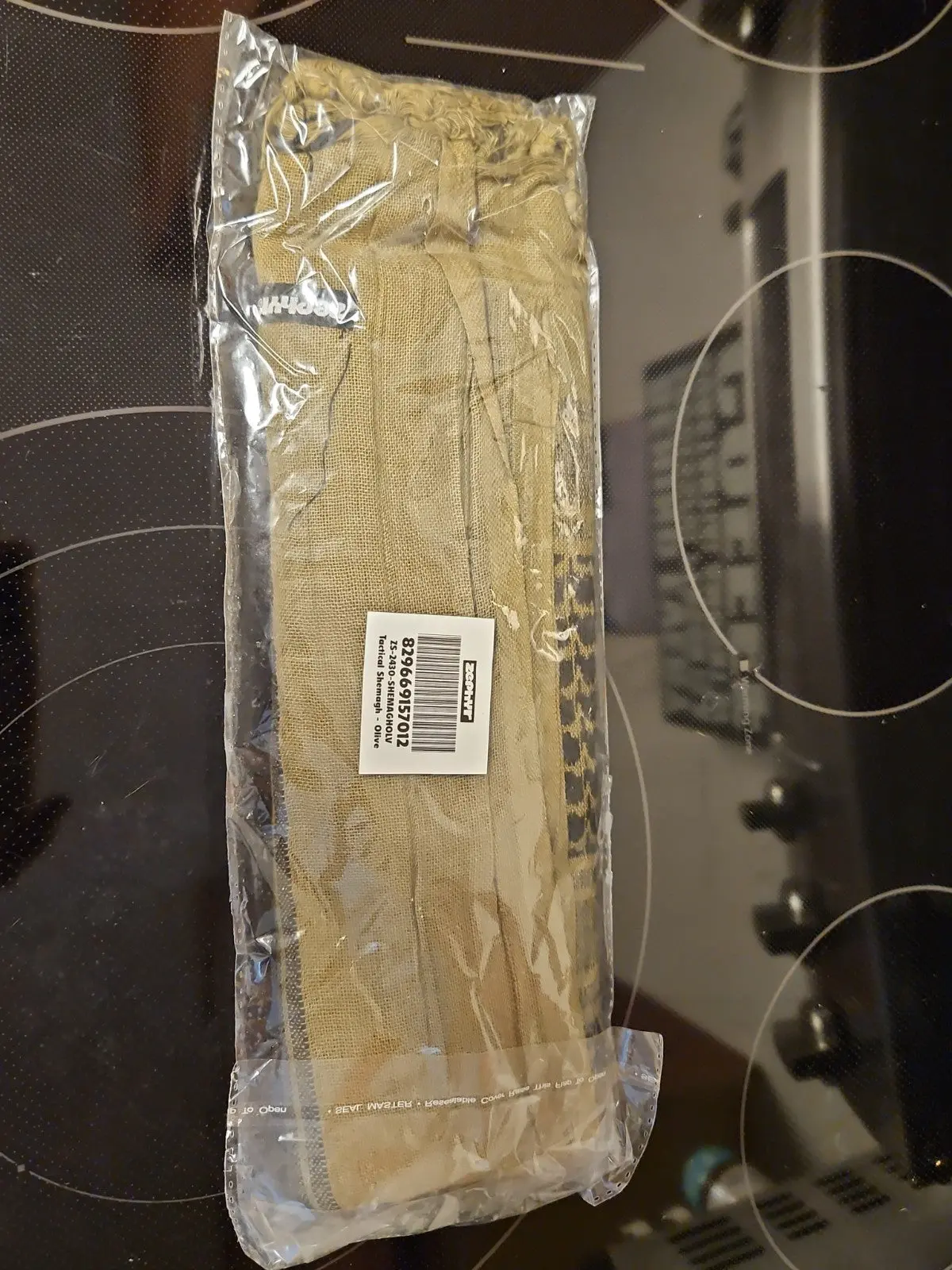 NIP Zephyr ZS-2430 Military Shemagh Tactical Desert Scarf Keffiyeh Wrap Olive