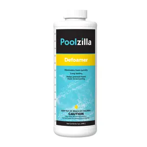 Poolzilla Pool Defoamer (1 QT) Eliminate Foam and Restore Water Clarity