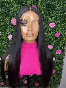 Rapunzel- straight middle part wig