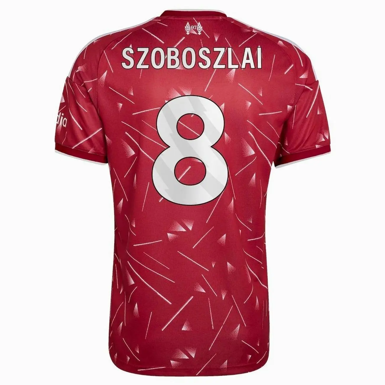 Unisex Soccer Shirt Szoboszlai 2025/26 Home Stadium Replica Jersey - Red Live