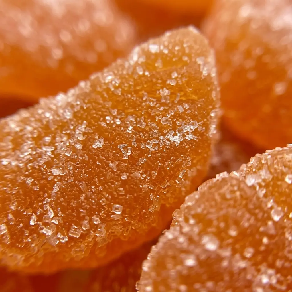 Orange Fruit Jelly Slices Soft Chewy Fruity Candy Treats Party Snacks