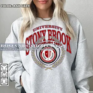 Retro Style Stony Brook University (1957) Sweatshirt, Stony Brook University (1957) Shirt, USA University Shirt