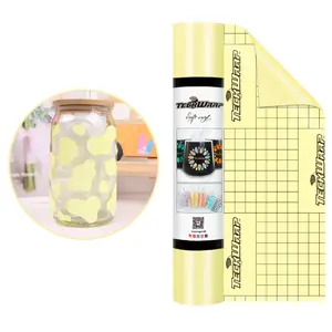 Teckwrap 001 Economical Series Craft Vinyl 12" x 5' roll