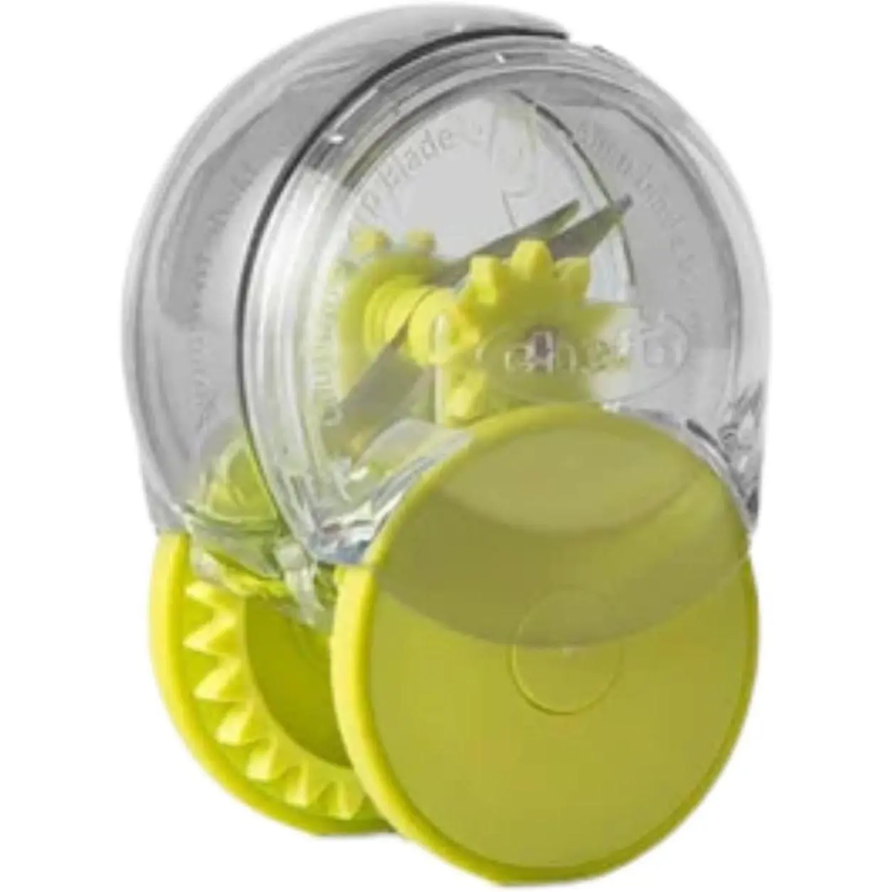 GarlicZoom Garlic Chopper, Handheld Garlic Mincer with Rolling Action, Easy to Use and Clean, Compact Size for Quick Prep, Dishwasher Safe