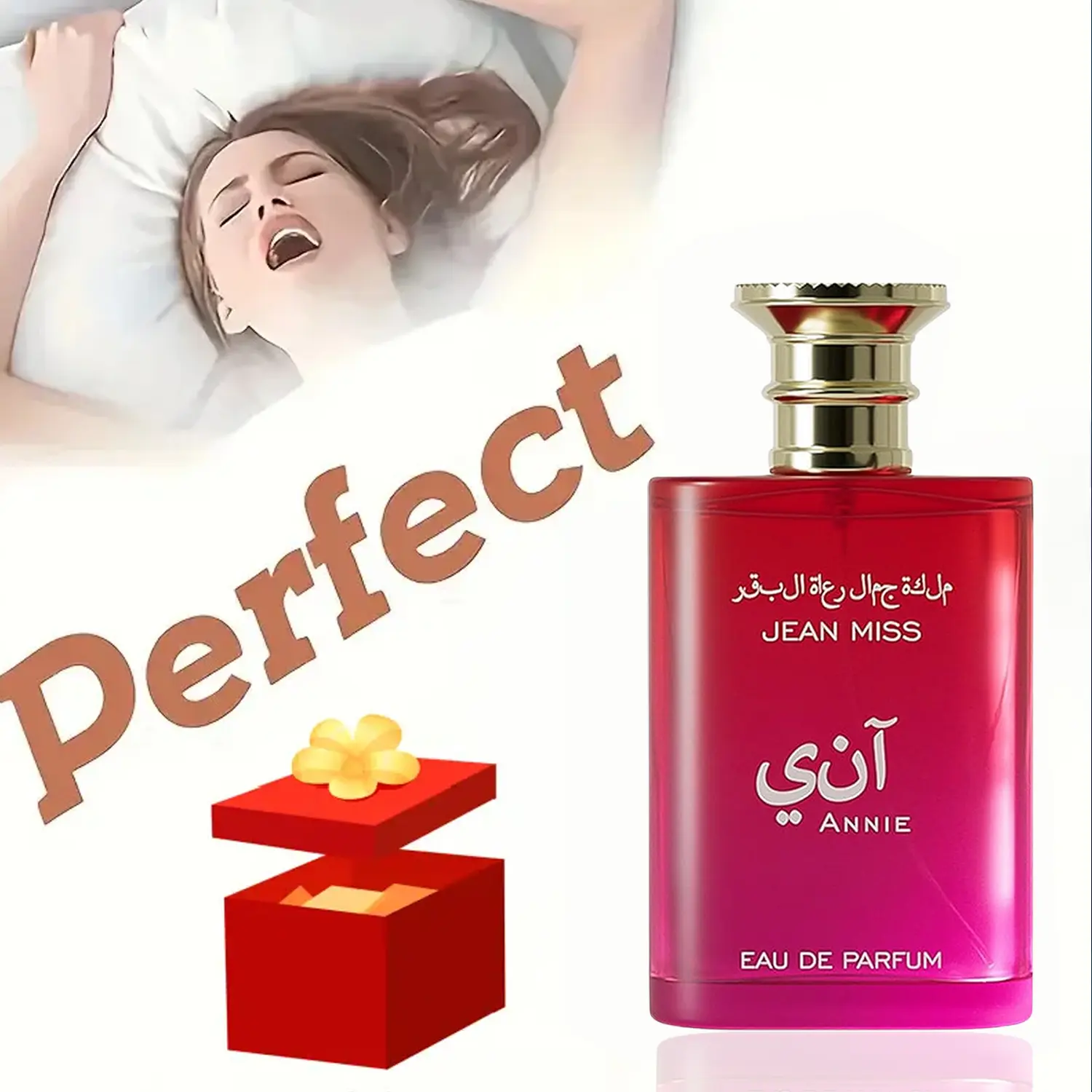PheroQueen Perfume for Women - Feminine Scent, Encounters Perfume, Women’s Eau de Parfum Spray, Princess Anne Perfume for Women, Fragrance Hair & Body Mist, Designed for Her, Suitable for All Occasions, 100ml