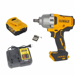 DEWALT Impact Wrench 1/2" Inch High Torque With Hog Ring Anvil 20V Brushless Cordless Wrench Dewalt Power Tools DCF900