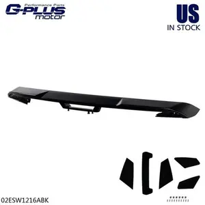 For 2015-2022 Ford Mustang S550 GT Style Rear Trunk Spoiler Wing Glossy Black, Car Accessories