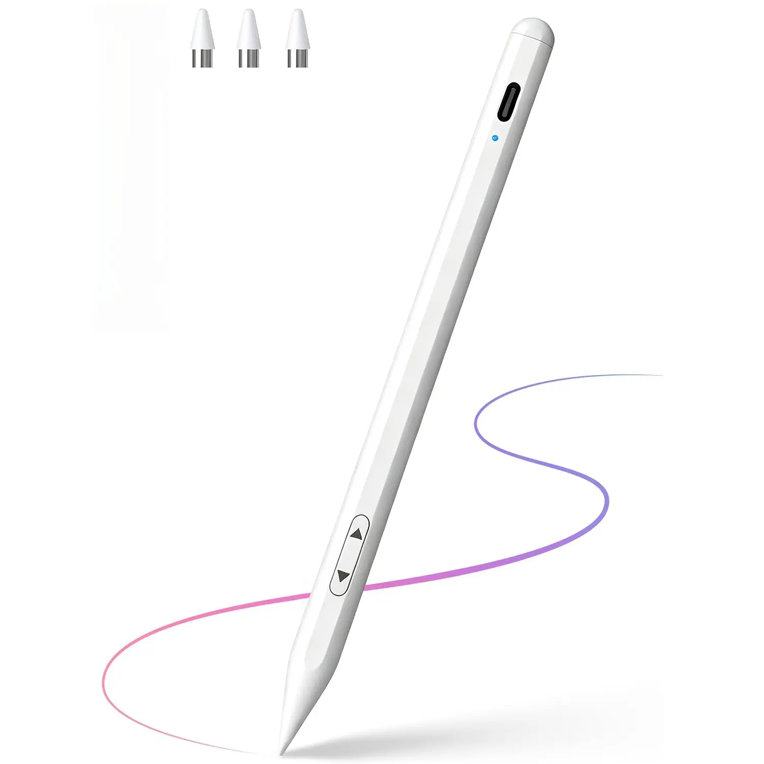 Stylus Pen for Touchscreen, Compatible for Android & iOS Phones/Tablet, Fast Charge Universal Stylus Pen for i-Phone, i-Pad,  High Sensitivity & Precision Stylist Pencil for Writing/Drawing | Universal For I-Phone, I-Pad & Touch Screens Computer Charging