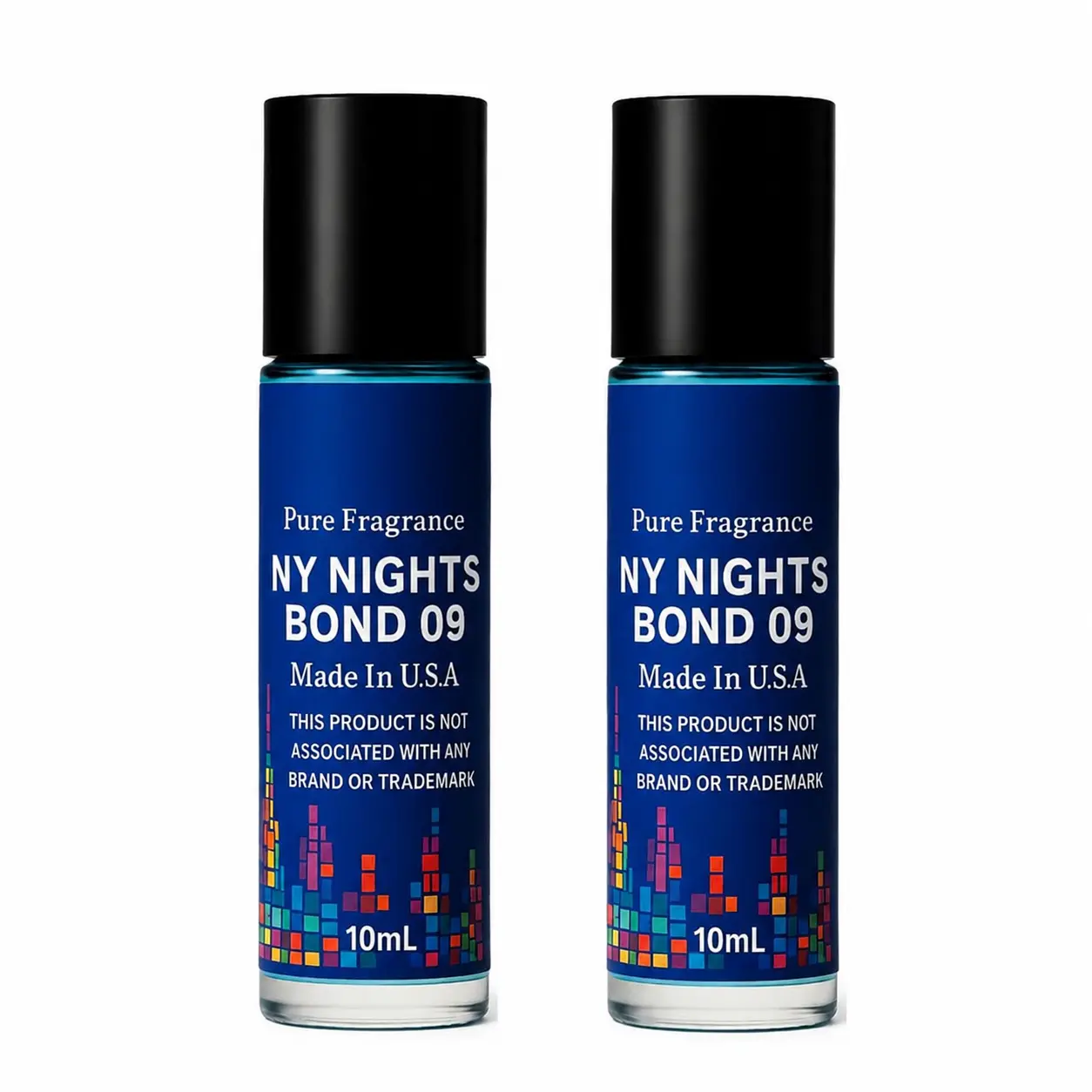 NY Nights Bond 9 Roll-ON SCENT OIL - 10ml Alcohol-Free Long-Lasting Oil-Based Fragrance in Travel-Friendly Roller Bottle