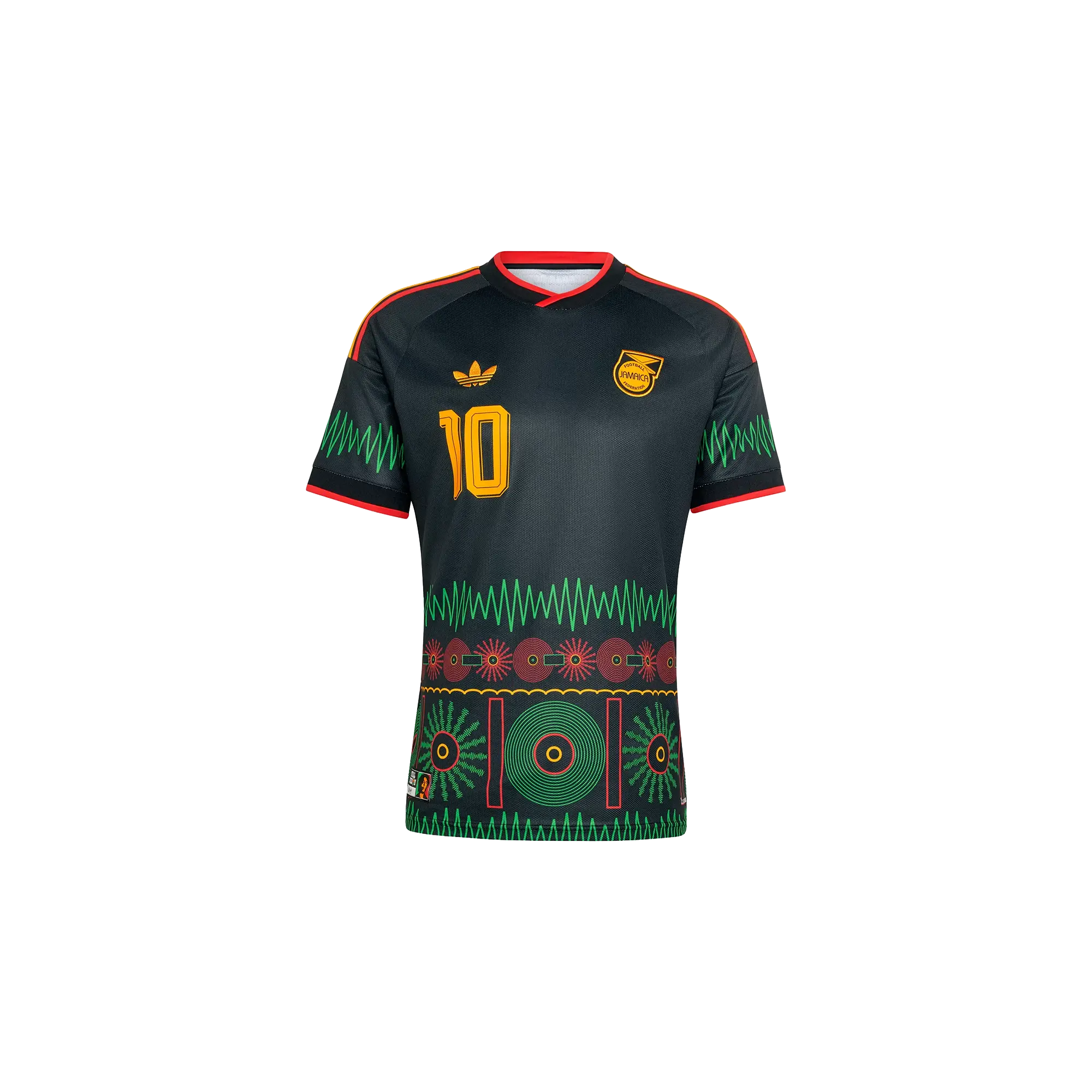 Soccer Jamaica 26 x Bob Marley Away Jersey "Black" KD1149