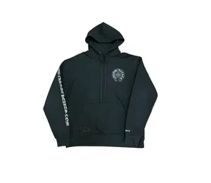 Chrome Hearts Glitter Horseshoe Hoodie