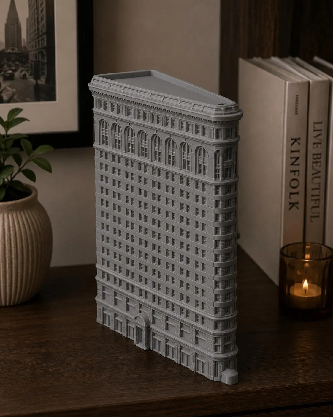 Flatiron Building Statue