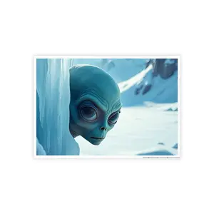 Glossy Alien Poster