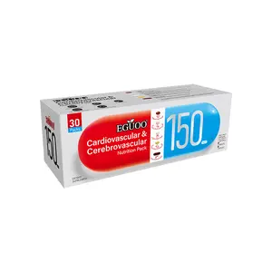 EGUOO Cardiovascular & Cerebrovascular Nutrition Pack 150mg 30 Packs for Heart, Brain and Blood Vessel Health