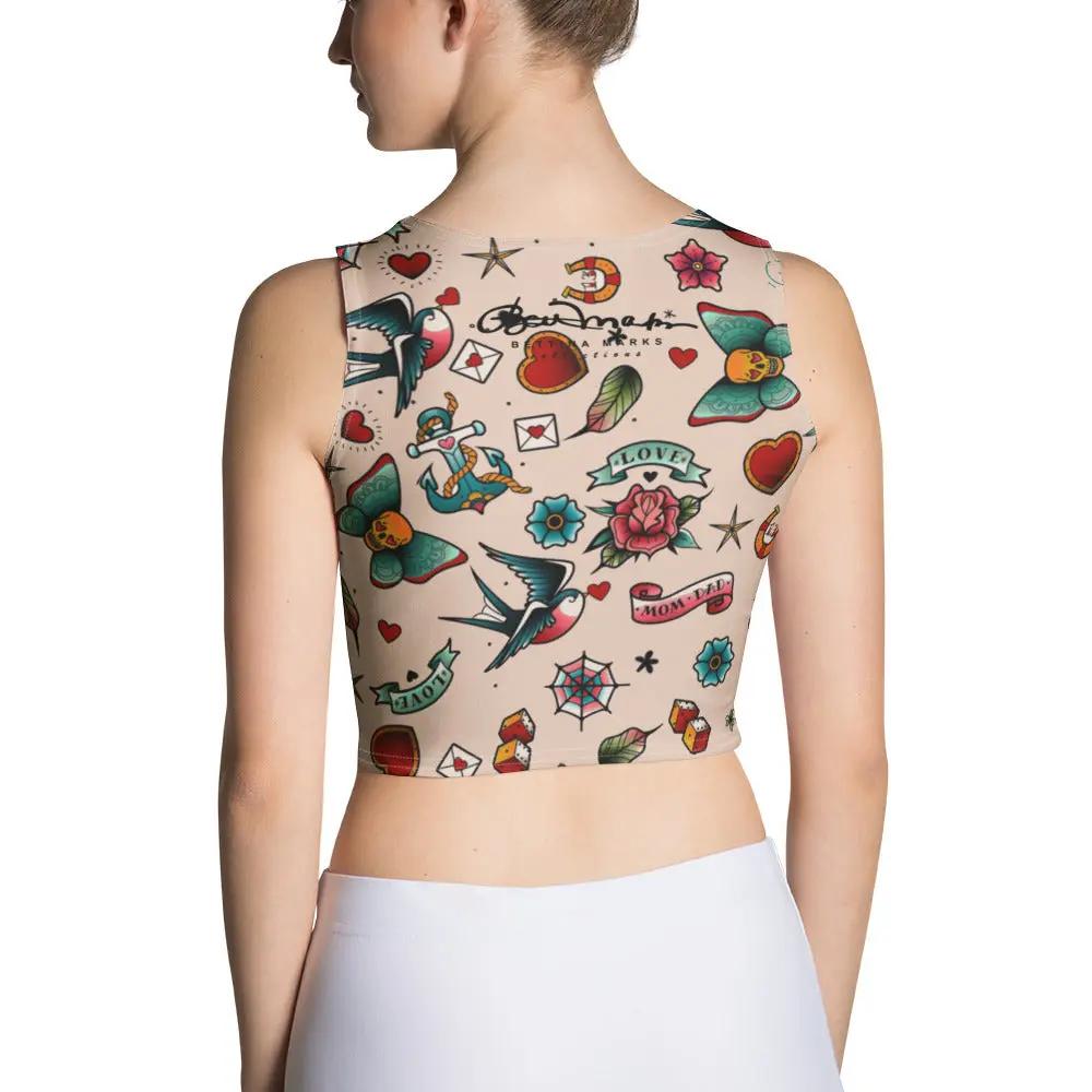 Tattooed Crop Top