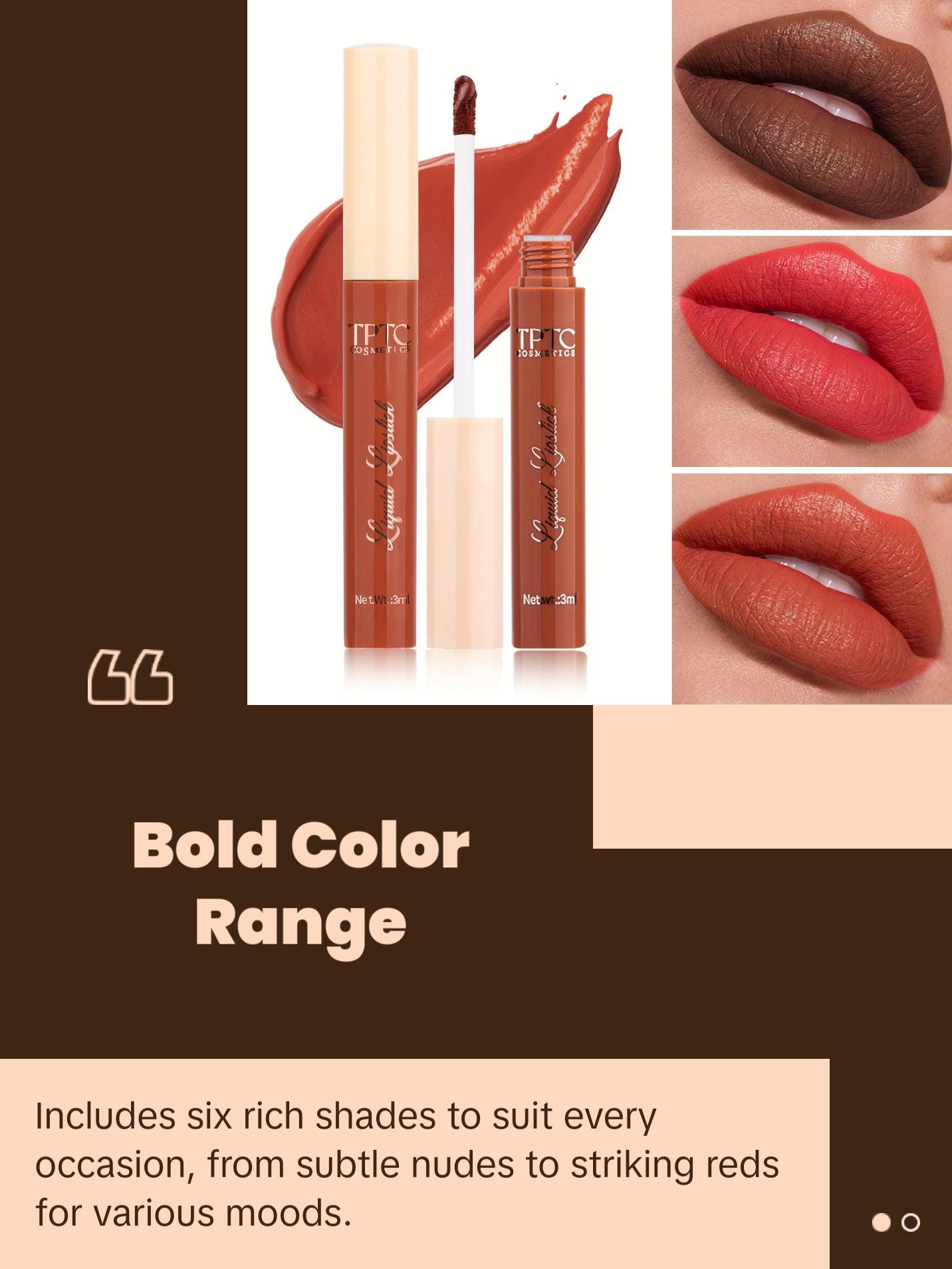 Velvet Matte Long Wear Lip Glaze Set – Hydrating Non-Stick Liquid Lip Gloss, Buildable Mixed Color System, Flatters All Skin Tones – Ideal Mother's Day Gift