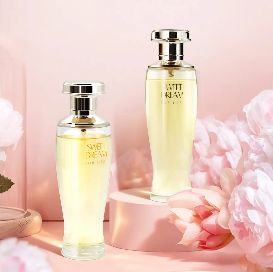 2-Pack Vanilla & Peony Perfume Set for Women, Long-Lasting Oriental Floral Eau Perfume with Jasmine, Elegant Daily Use Fragrance (2x100ml), Elegant Perfume Mist
