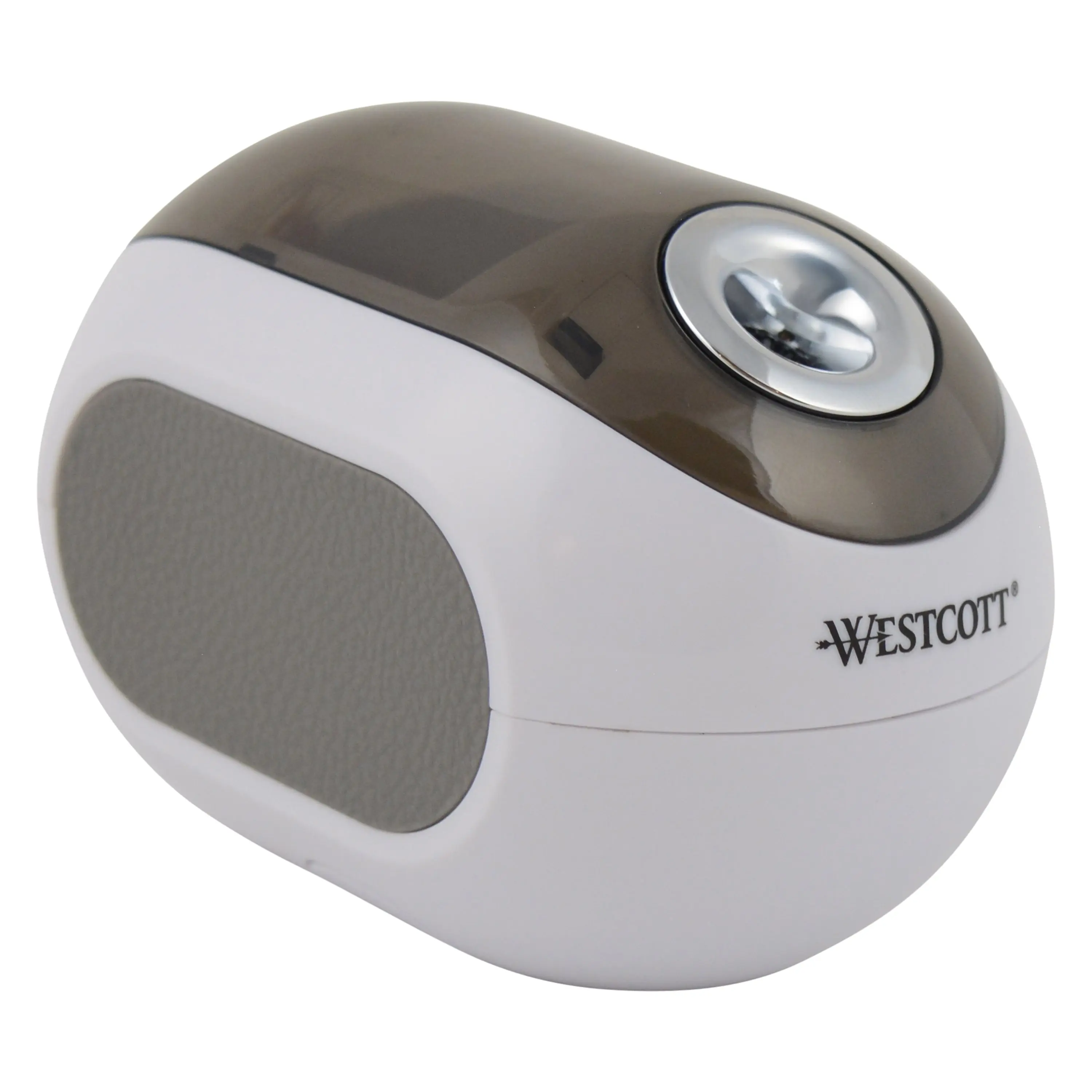 Westcott iPoint Dash Battery Pencil Sharpener, White (00948-PARENT)