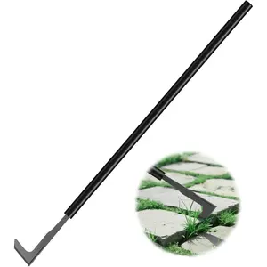 2025 Upgraded 17.7''-49.2'' Crack Weeder Tool, Long Handle Manual Crevice Weeding Tool with 3 Adjustable Length Weed Puller for Sidewalk, Paver, Wall Gaps, Lawn Yard, Driveway, Bricks, Deck Boards