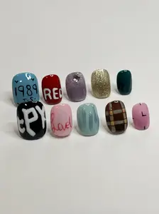Surprise Nail set Random Pick - NaileyCrush Limited Edtion 10PCS Handmade Press-On Nails