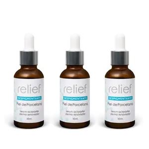 RELIEF DESPIGMENTANTE DE PIEL: Piel de Porcelana x30ml (3 pack)