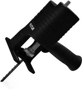 Electric Drill to Reciproing Saw Adapter Chainsaw Conversion Head Saw Blades Handle Kit,Power Hand Saw Drill Attachment, Jig Saw Attachment,Drill Saw Attachment