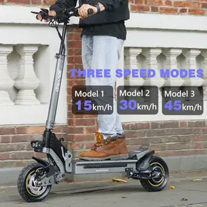 iENYRID iE-S1 800W Electric Scooter for Adults 48V 15Ah Battery 10" Off-Road Tires MAX 30KM/H Range Foldable Design with Disc Brakes & Color Display 5-inch solid vacuum big deals on wheels App Control Dual-Motor Portable Suspension