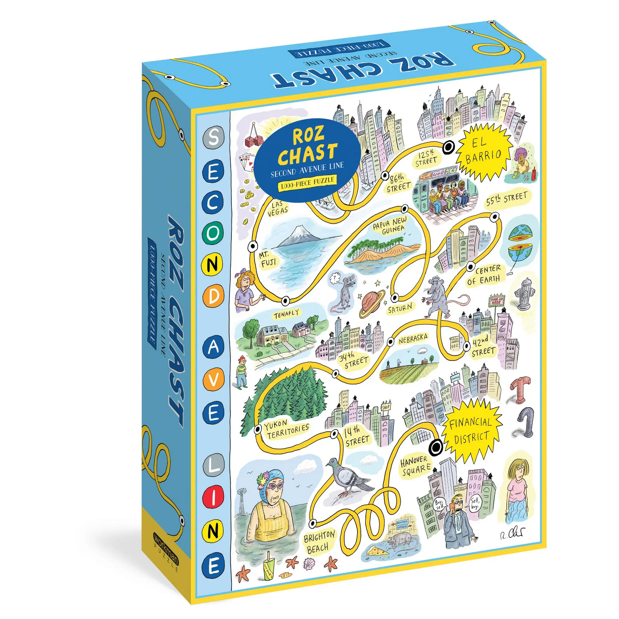 Roz Chast: Second Avenue Line 1,000-Piece Puzzle