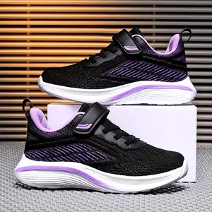 Kids' Comfy Starlet Running Shoes - Breathable, Non-Slip, Soft Sole, Lightweight, Easy Slip-On Design for Outdoor Activities, Playground Fun, and Casual Wear - Trendy, Fashionable, and Durable Sneakers for Girls