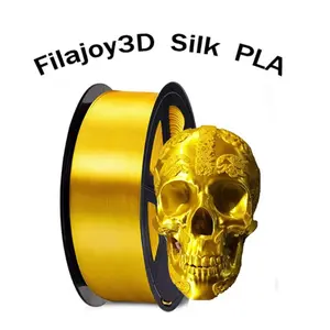 Selected Silk Texture Metal Pure Color Pla Long Thread 1.75mm 250g, High-Grade Single Color Gloss, Custom Necklace & Bracelet Material, Pla Spool