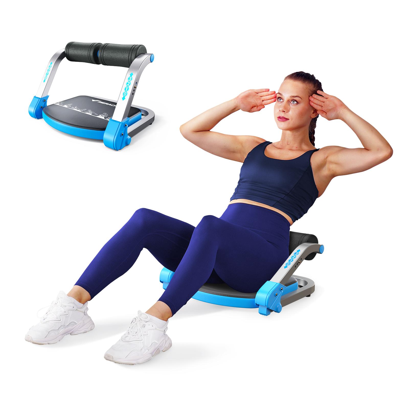 Merach Sit-Up Exercise Equipment, Ab Crunch Machine Roll-up Machine, Abdominal Workout Machine for Home Gym, Core Ab Exercise System Trainer Summervibes