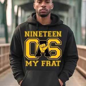 Alpha Phi Alpha Hoodie. Alpha 1906 Fraternity Hoodie. Ice Cold Brothas, The Oldest & The Coldest, Men of Distinction.