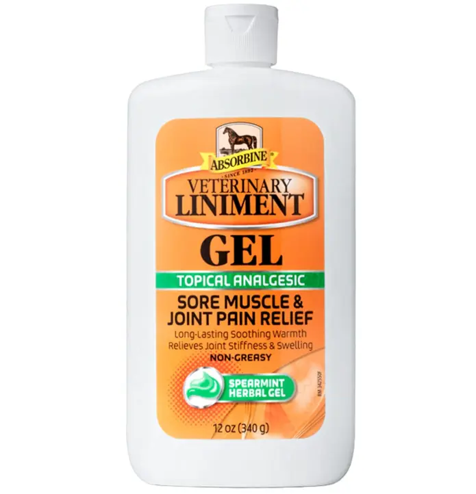 Absorbine Veterinary Liniment Topical Gel - 12 oz Body Massage Gel for Muscle Relief (Beauty & Personal Care)