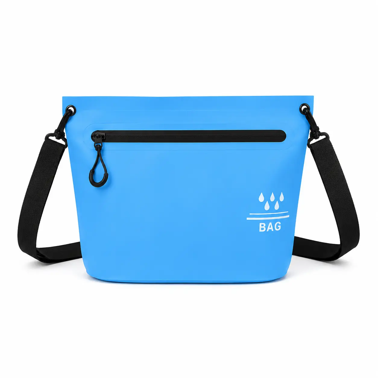 Waterproof PVC Outdoor Handbag, 5 Colors, Splash-Resistant Dry Bag for Beach, Pool, Travel & Swimming, Holds Keys & Small Items, Water-Resistant (Zipper Not for Full Submersion), Dry Bags Waterproof, Boating Accessory