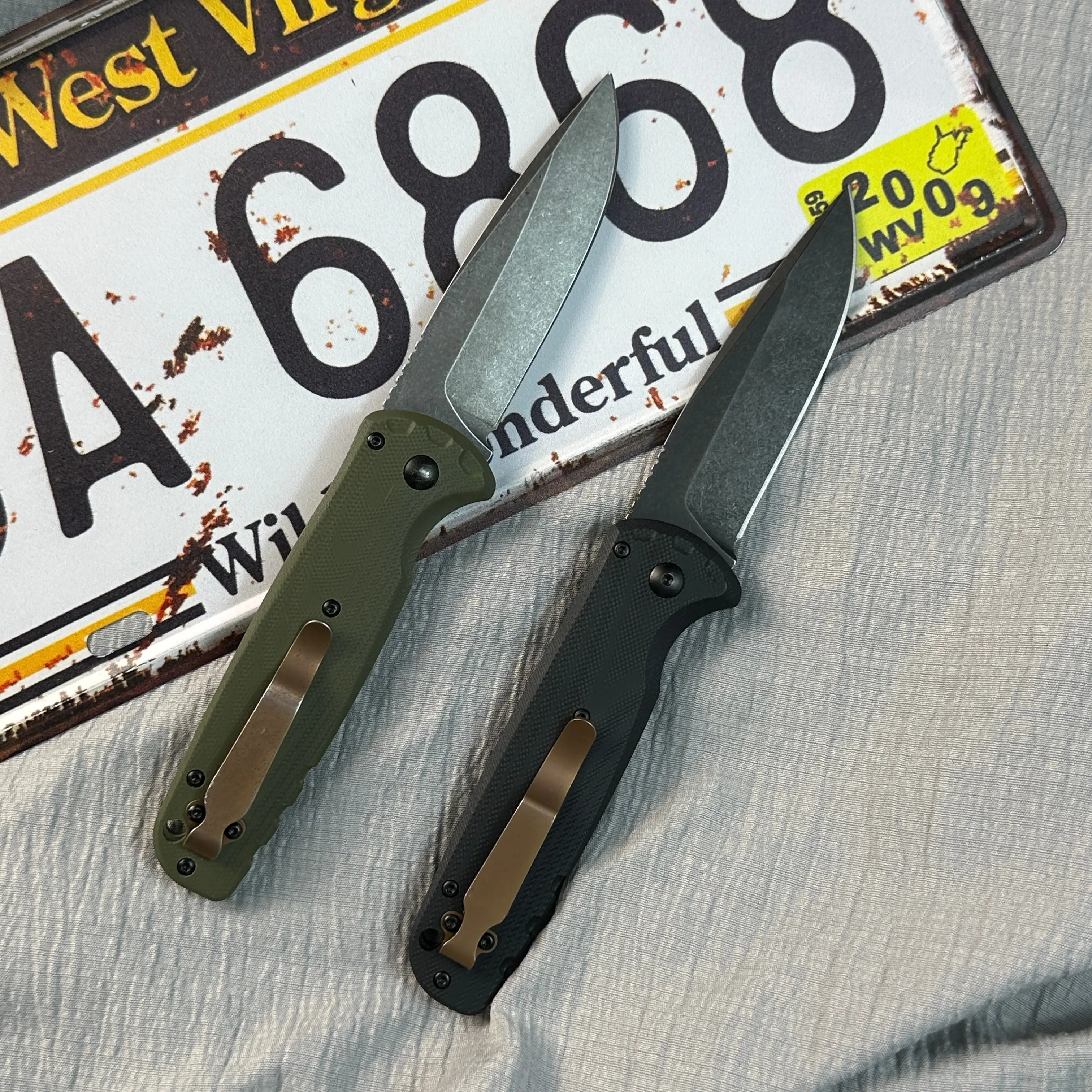 4300 EDC Pocket Folding Knife, Portable Outdoor Gear with Textured Anti-Slip Grip & Premium Sharp Blade, Perfect for Camping & Daily Outdoor Adventures