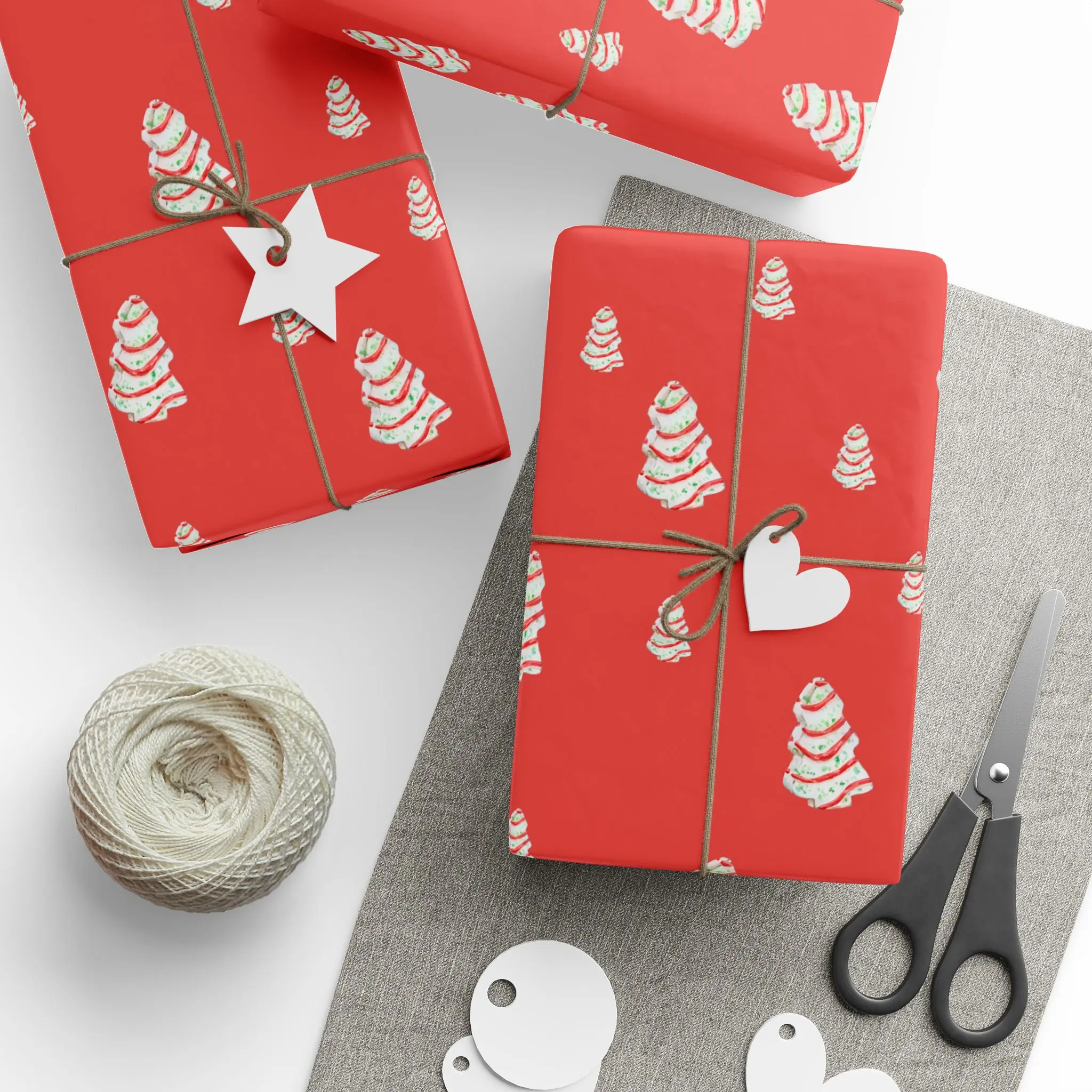 Little Debbie Snack Cake Wrapping Paper