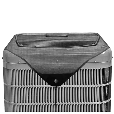 Air Conditioner Cover for Outside Units, 28 x 28 Inch Mesh Air Conditioner Cover - Heavy Duty Central Air Conditioner Cover Outdoor AC Unit Cover