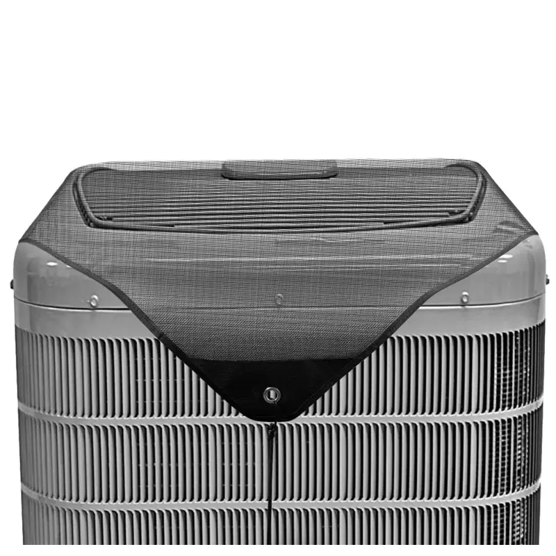 Air Conditioner Cover for Outside Units, 28 x 28 Inch Mesh Air Conditioner Cover - Heavy Duty Central Air Conditioner Cover Outdoor AC Unit Cover