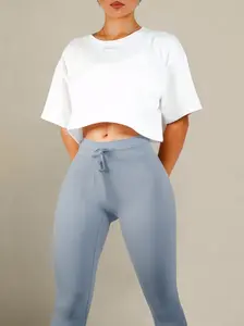 LuxeForm Cropped Short Sleeve Cover (White)