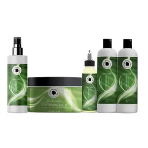Ultimate Haircare Experience - Black Caster Hair Growth Balm, Conditioner, Growth Oil & Detangler for All Hair Types