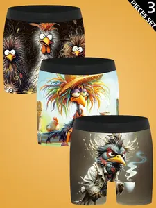 Men's Casual Slim Fit All-Season Comfortable Cotton Blend Underwear Set, Perfect for Everyday Wear & Layering