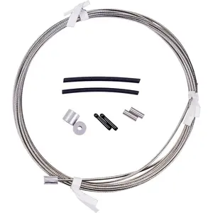 Bare Wire Replacement Jump Rope Speed  - 1/16" Stainless Steel  - 10ft Long  Made Cord for Fastest Speed - Compatible with   Speed Jump Rope Handles