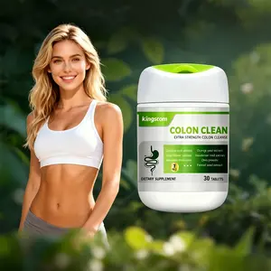 Kingscom Cleanse Detox Capsules -   30 Capsules Healthcare Natural Fitness Edible Vitamin Digestion Supplement